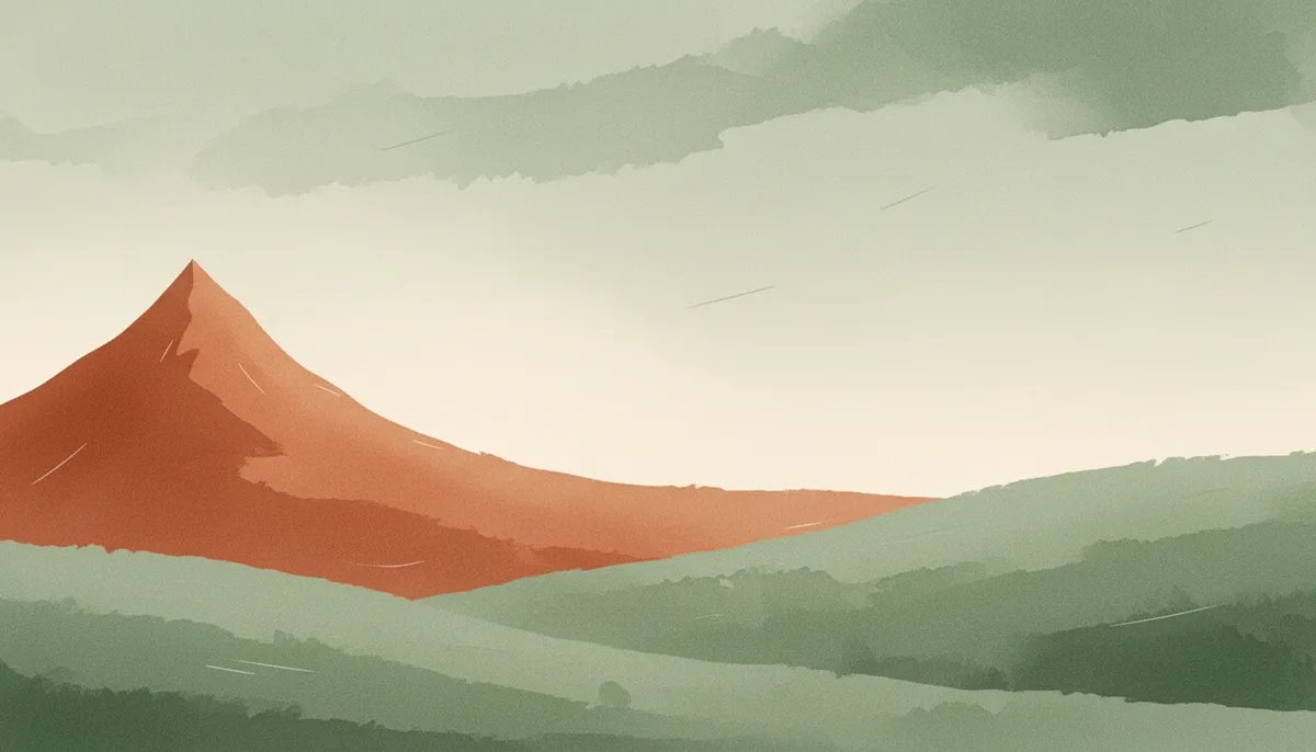 Symptom intensity curve rising and falling over 30 days